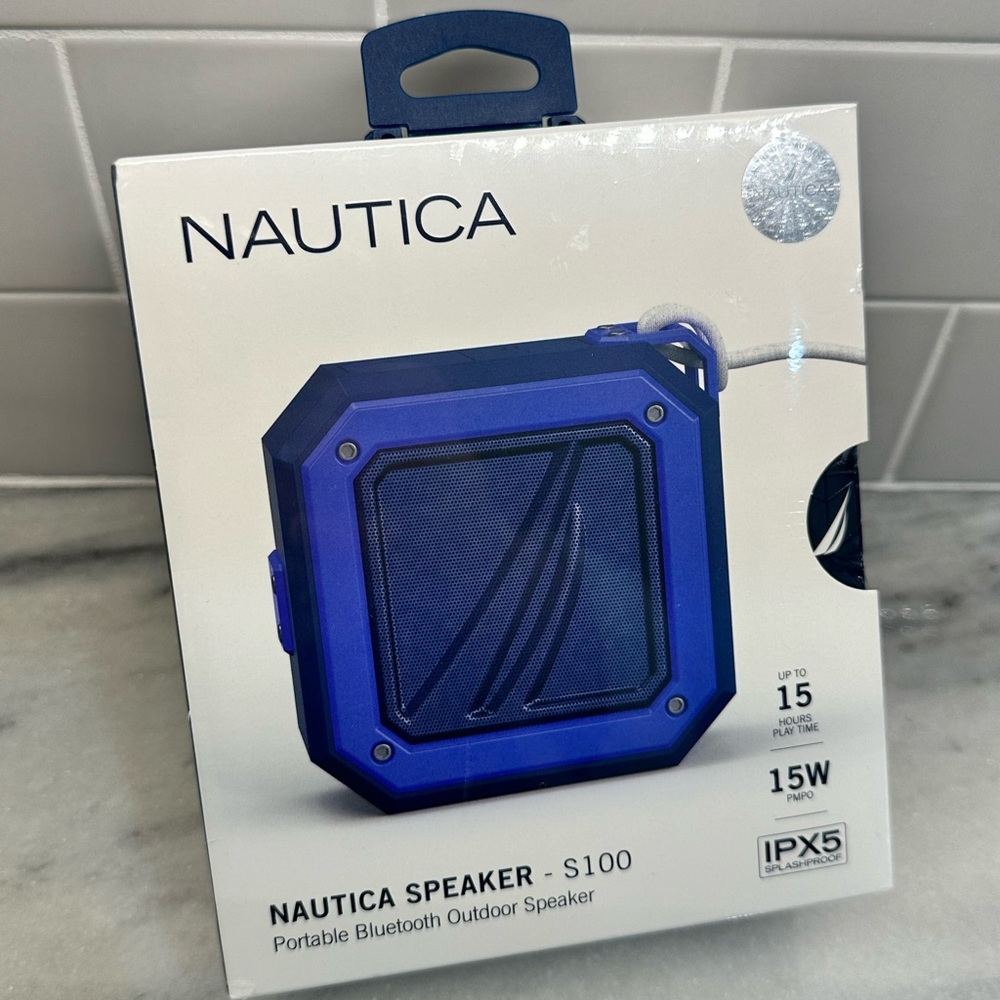 New Nautica outdoor portable splash proof Bluetooth speaker